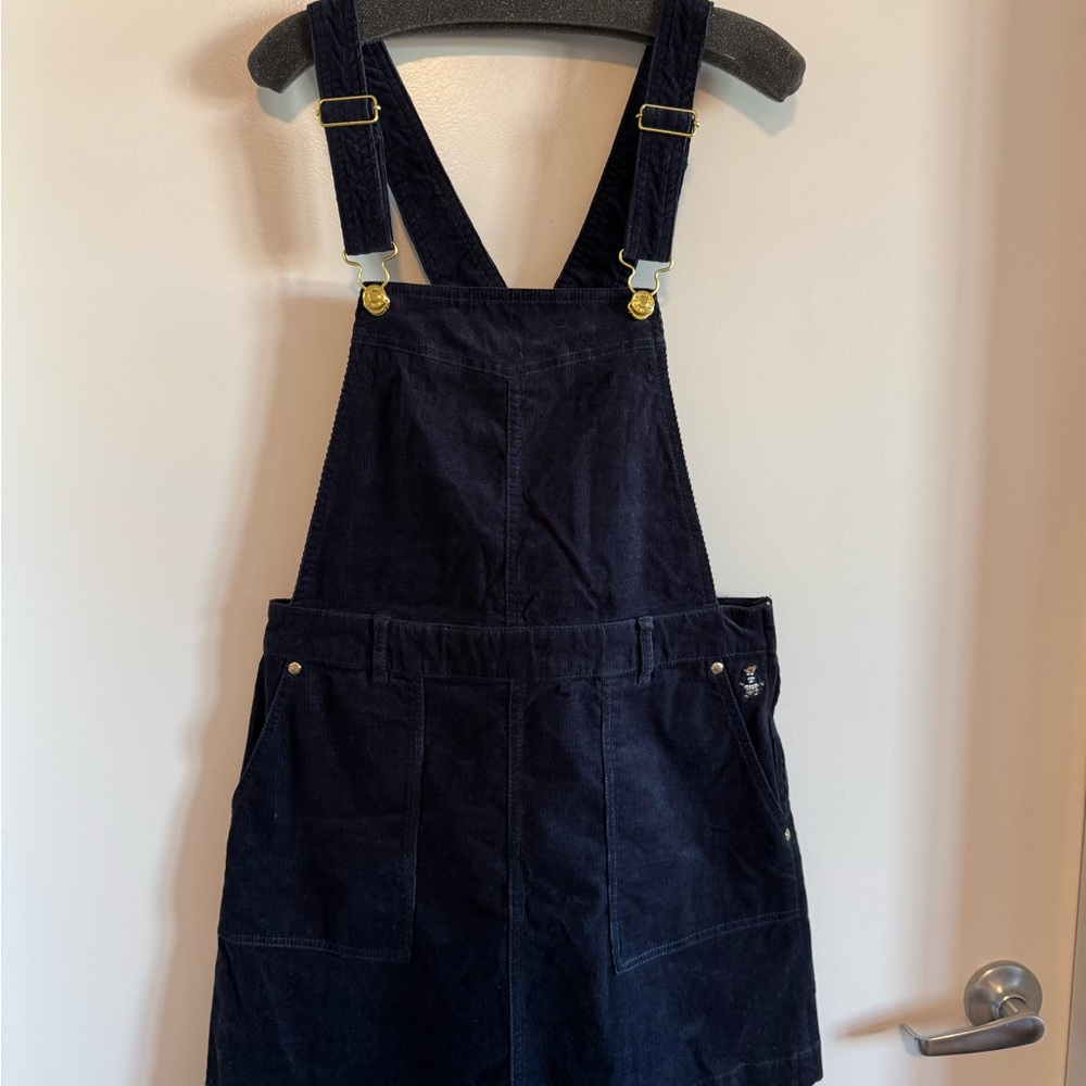 Teenie Weenie Dark Blue Corduroy Overalls